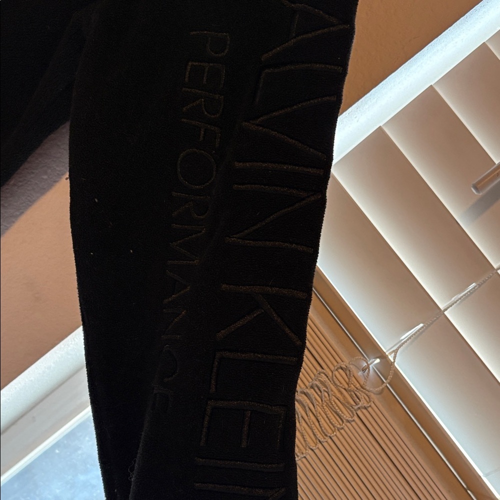 Calvin Klein Black Zip-Up Jacket